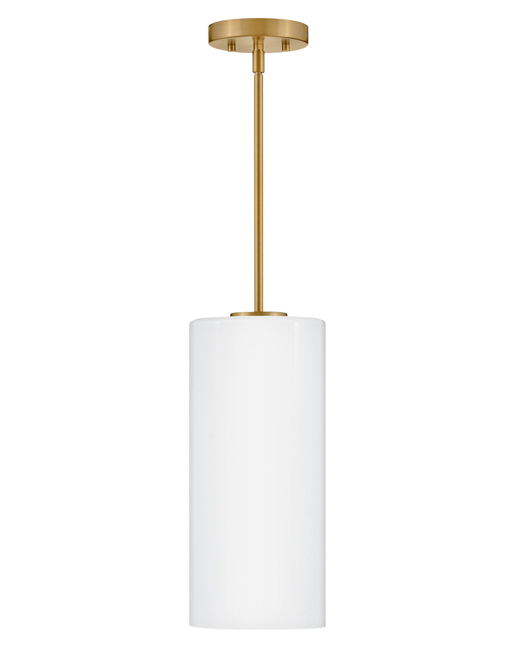 Lark Lane Single Light Pendant Pendant Lark 7.0x7.0x15.75 Lacquered Brass 