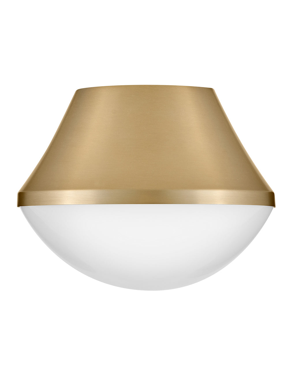 Lark Haddie Medium Flush Mount Ceiling Flush Mounts Lark 11.0x11.0x8.5 Lacquered Brass