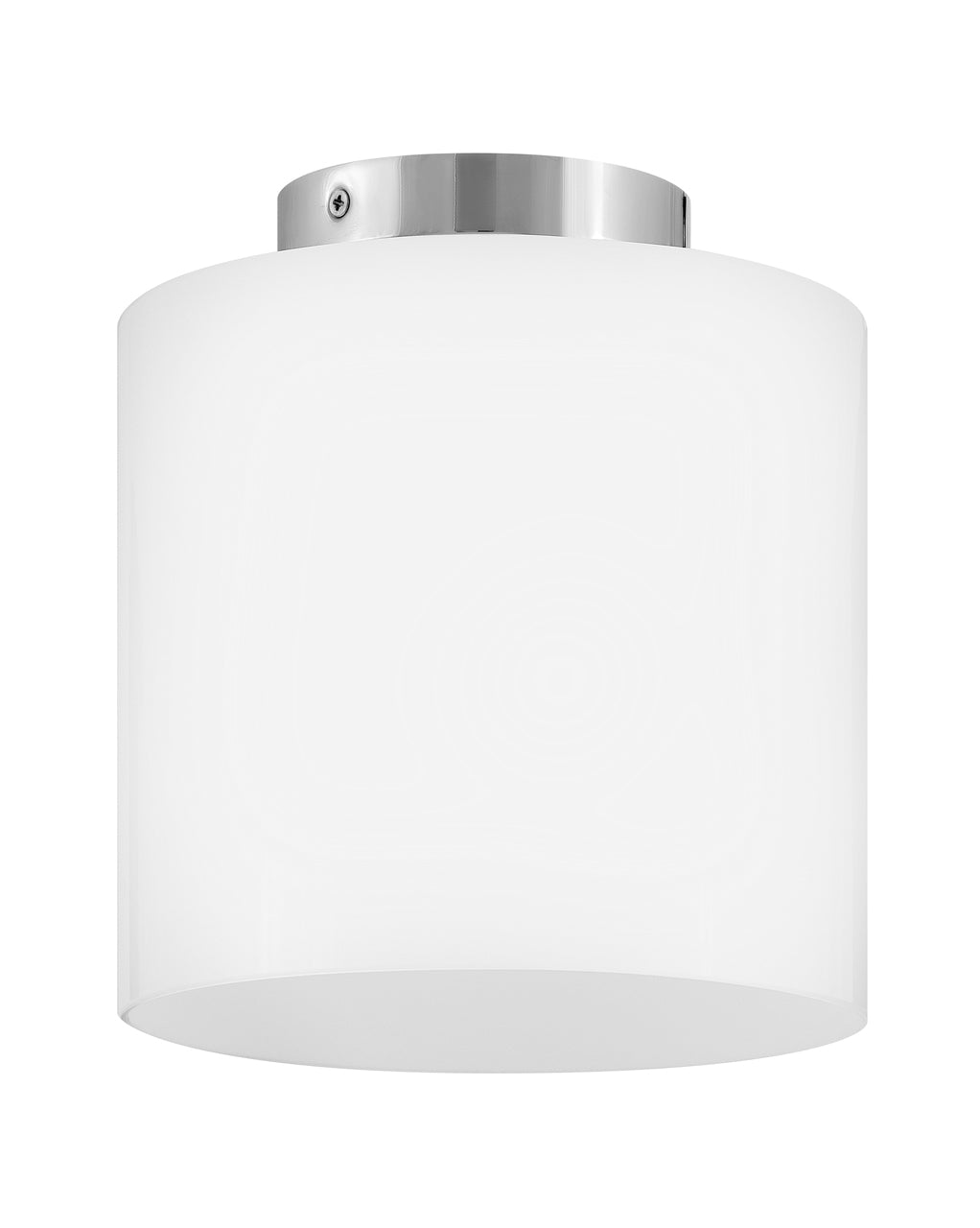 Lark Pippa Small Flush Mount Ceiling Flush Mounts Lark 8.5x8.5x9.5 Polished Nickel 