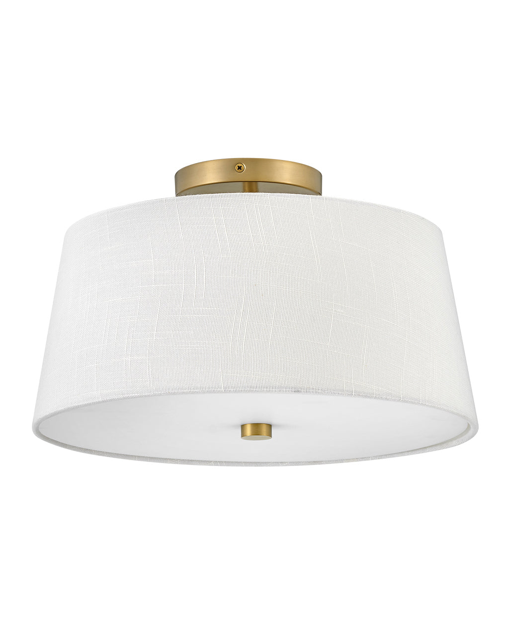 Lark Beale Medium Flush Mount Ceiling Flush Mounts Lark 14.0x14.0x8.25 Lacquered Brass