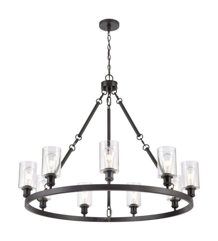 Innovations Lighting Clymer 4" Chandelier - Matte Black