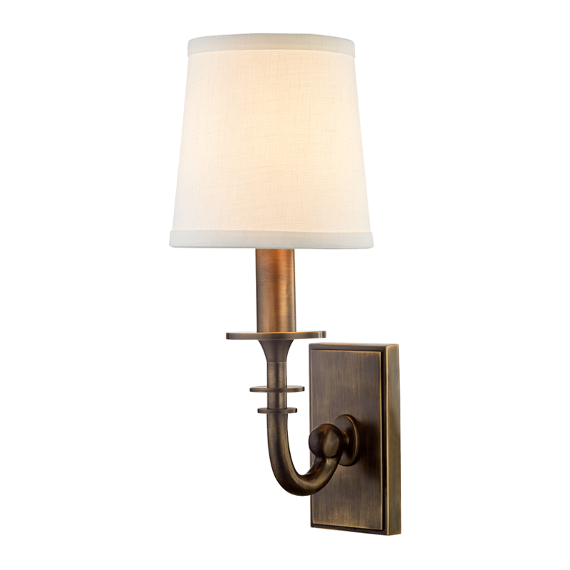 Hudson Valley Lighting Carroll Wall Sconce Wall Sconces Hudson Valley Lighting Distressed Bronze  