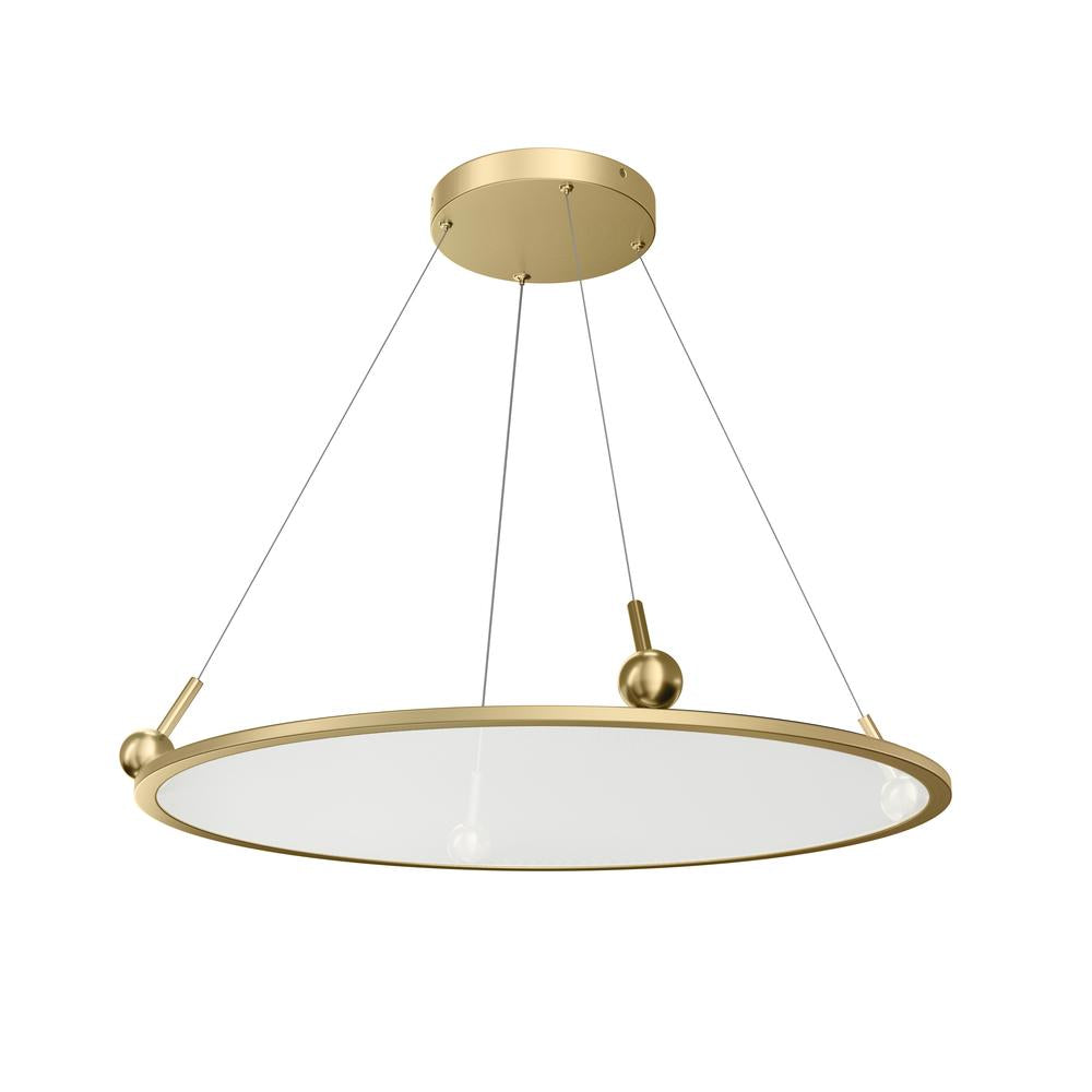 Edgelit Chandelier (3406D9UF) by Kichler Pendants LG Floor Sample Default Title  