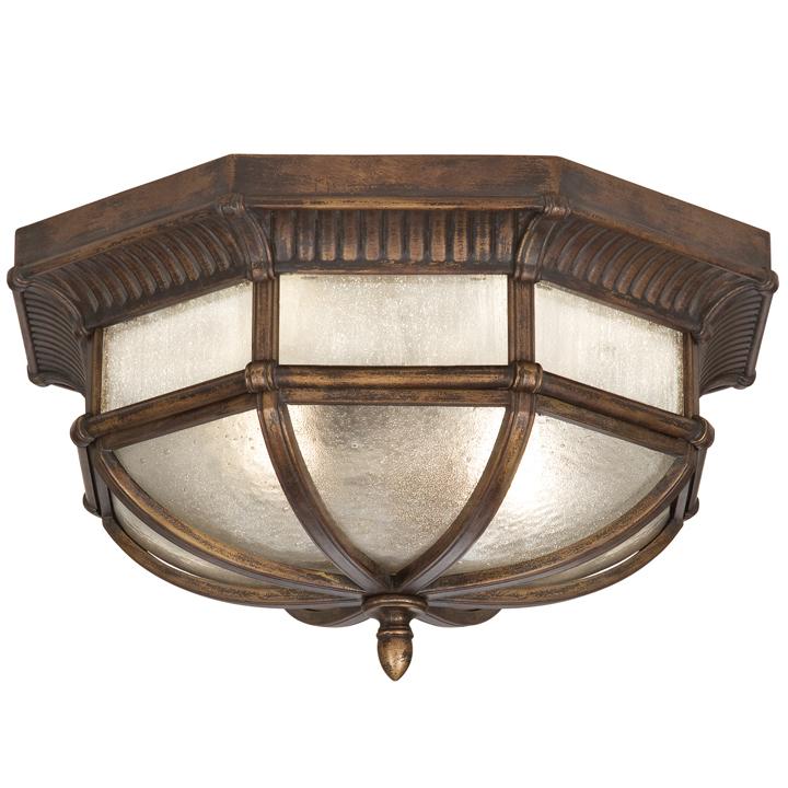 Fine Art Holland Park Outdoor Flush Mount Outdoor Wall Lights Fine Art Handcrafted Lighting   