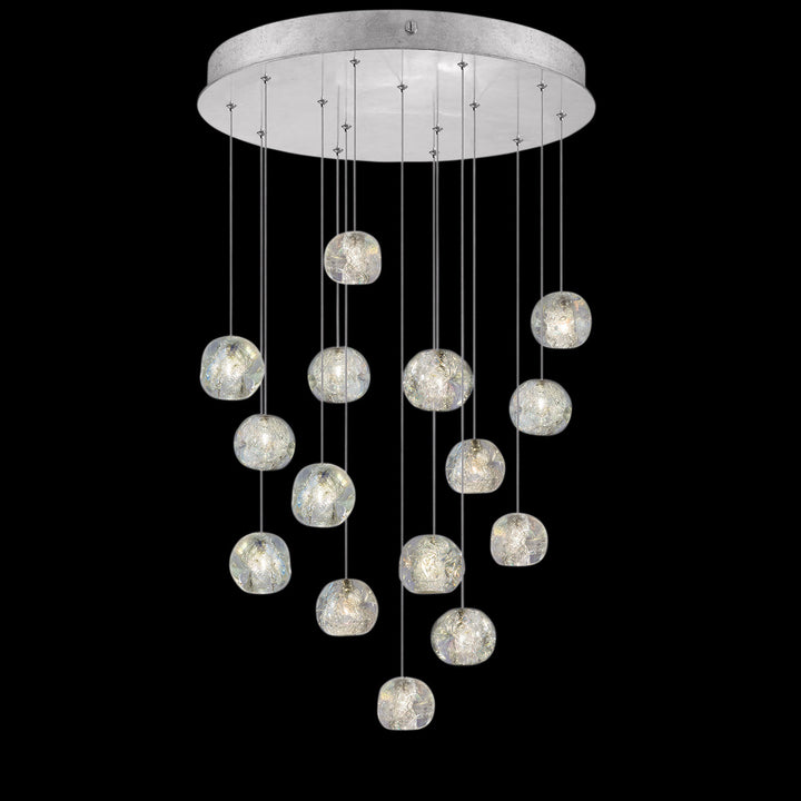 Fine Art Handcrafted Lighting Natural Inspirations 21"W Round Pendant (Model 853140)
