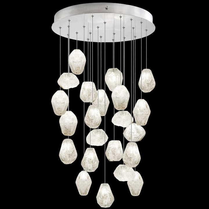 Fine Art Handcrafted Lighting Natural Inspirations 24"W Round Pendant (Model 853240)