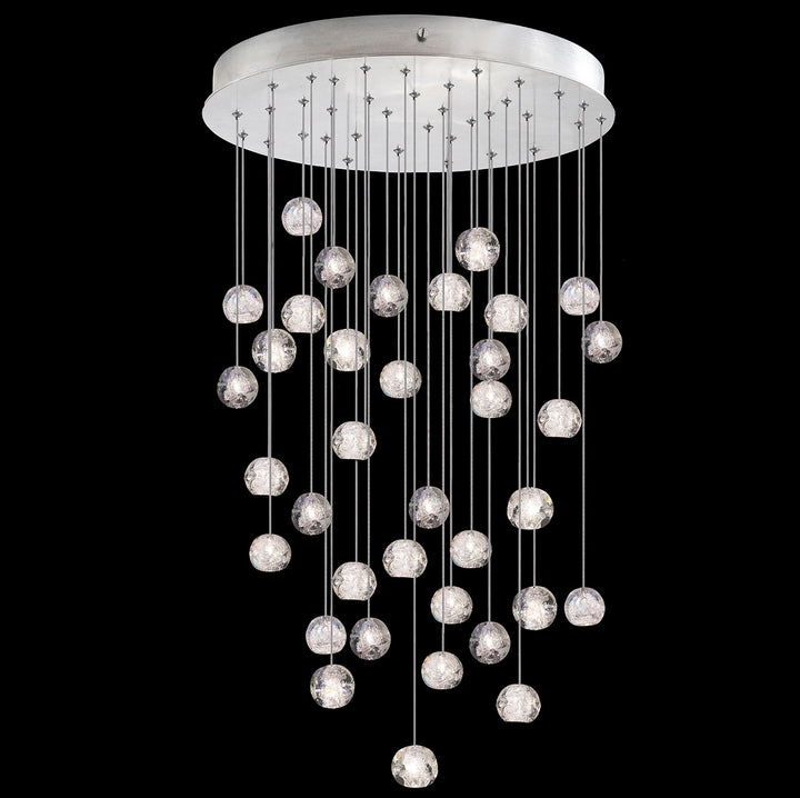 Fine Art Handcrafted Lighting Natural Inspirations 34"W Round Pendant (Model 853440)