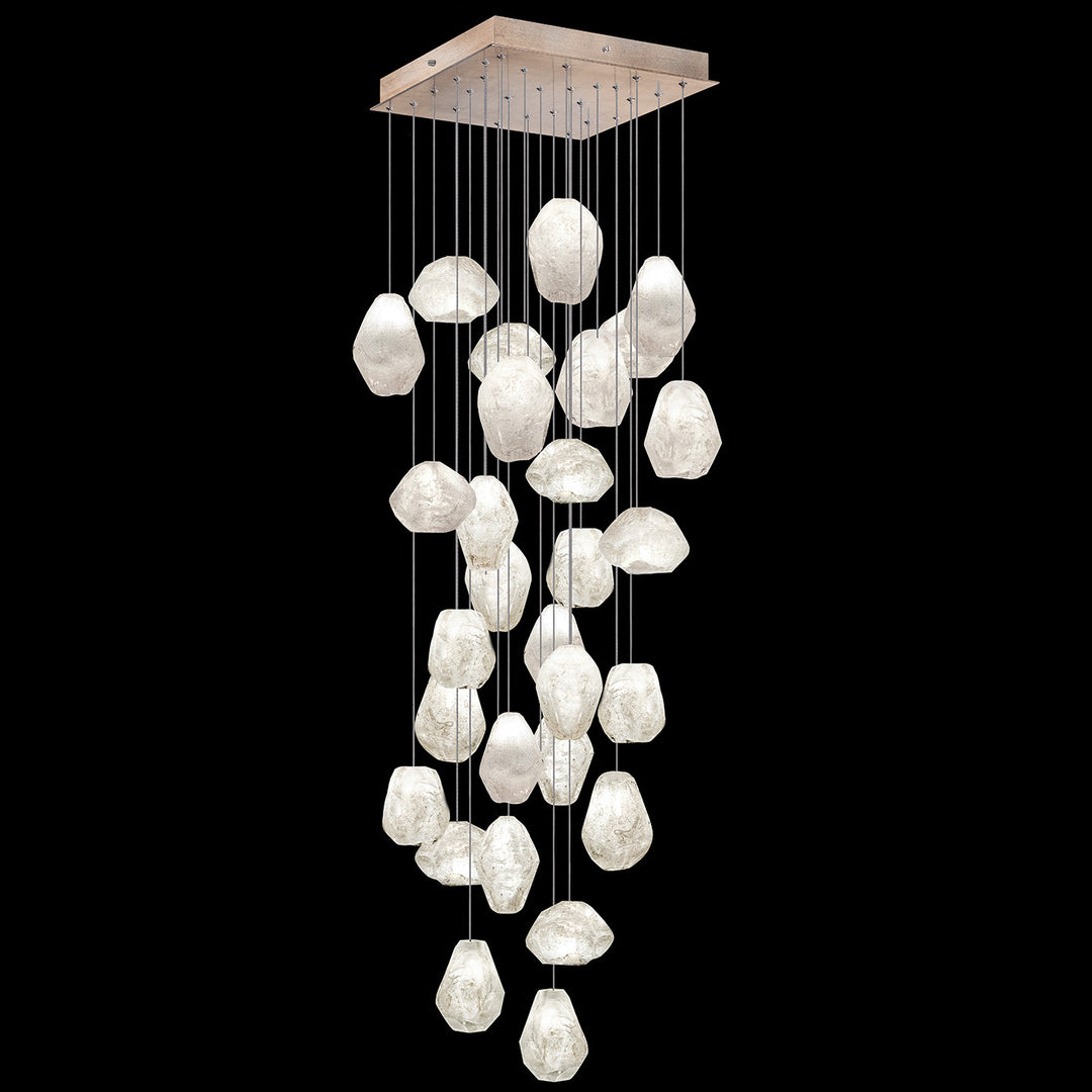 Fine Art Handcrafted Lighting Natural Inspirations 30"W Square Pendant (Model 853540)