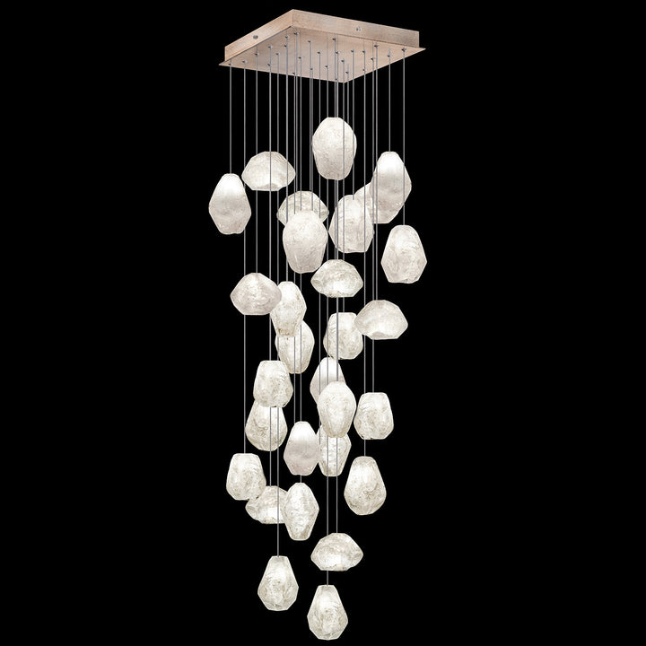 Fine Art Handcrafted Lighting Natural Inspirations 30"W Square Pendant (Model 853540)
