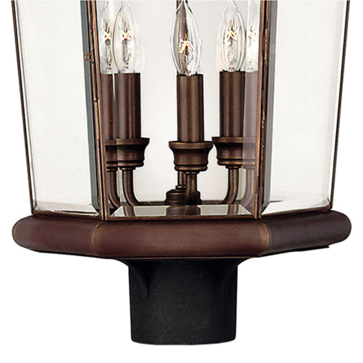 Hinkley Augusta Outdoor Post Mount Lantern