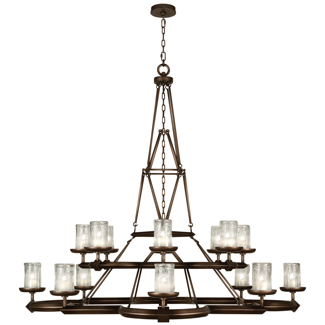 Fine Art Handcrafted Lighting Liaison Chandelier Chandeliers Fine Art Handcrafted Lighting Bronze  