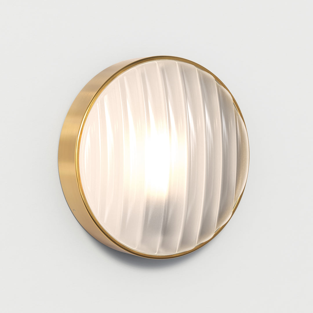 Astro Lighting Montreal Round 300 - PVD Brushed Brass