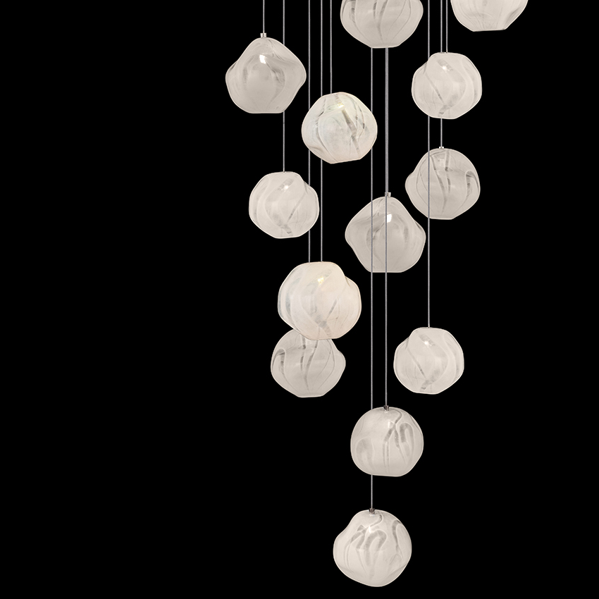 Fine Art Handcrafted Lighting Vesta 19"W Square Pendant (Model 866840)