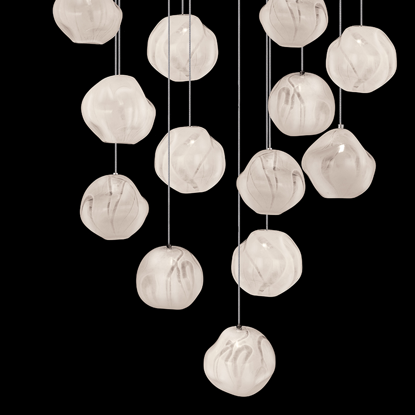Fine Art Handcrafted Lighting Vesta 21"W Round Pendant (Model 867040)