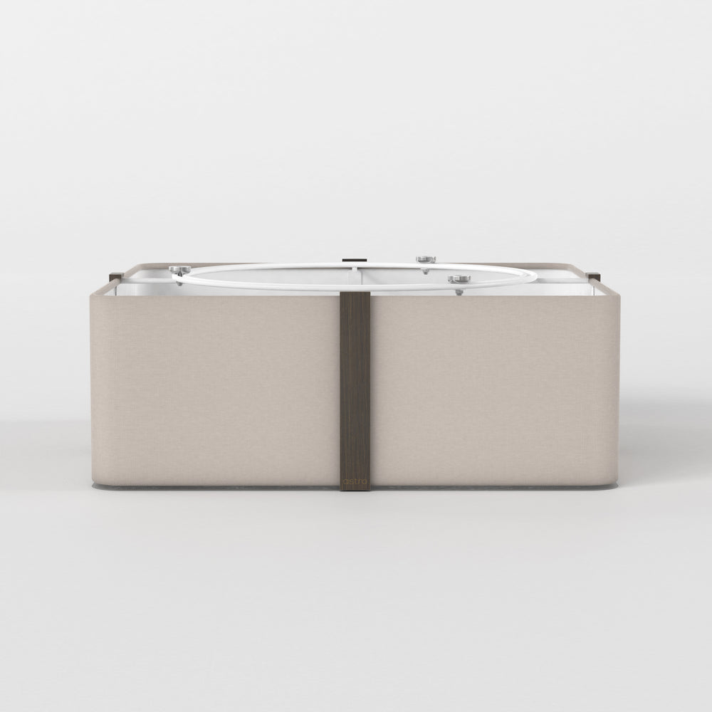 Astro Lighting Elba Square 350 - Putty