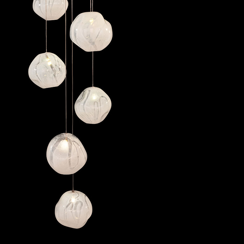 Fine Art Handcrafted Lighting Vesta 22"W Round Pendant (Model 869040)