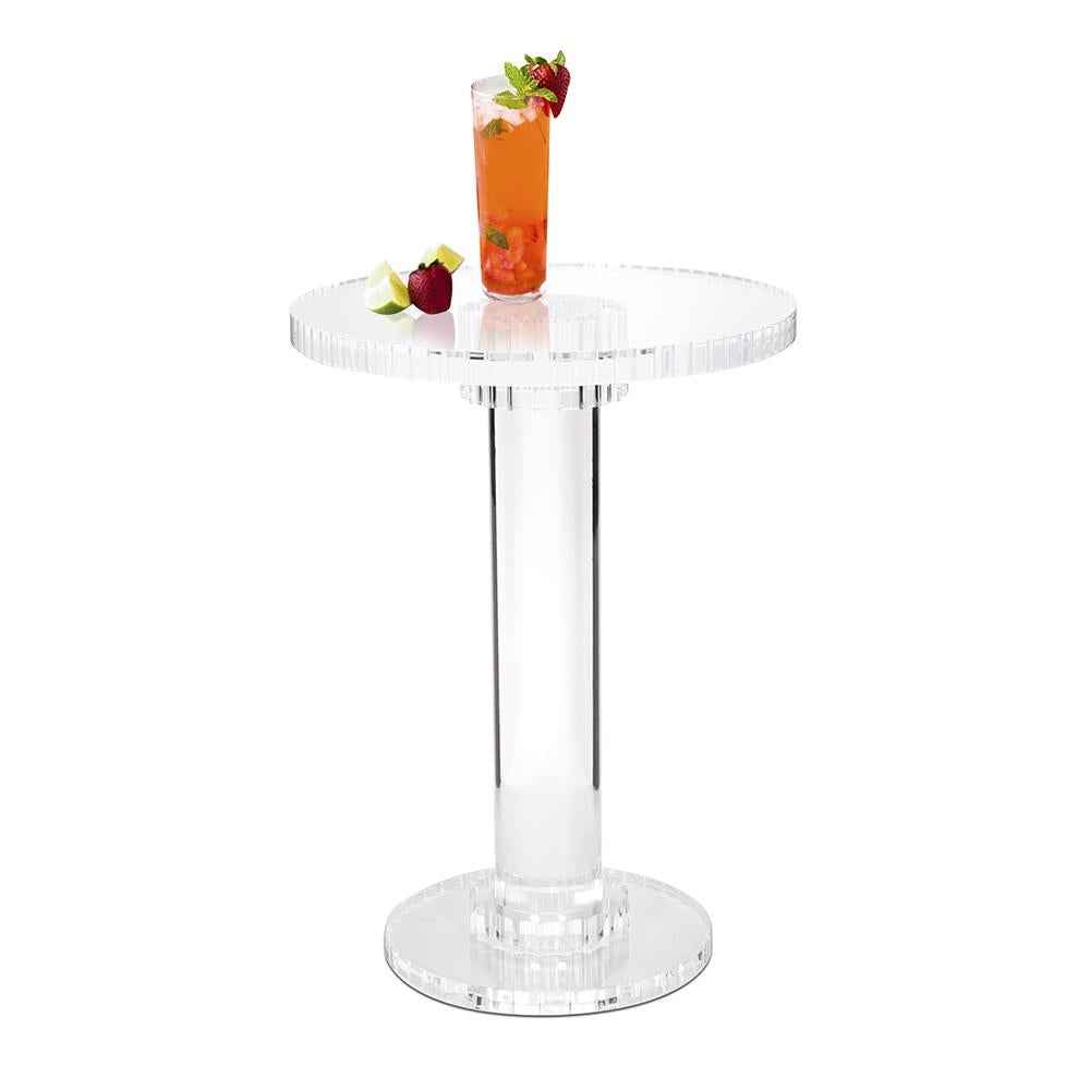 Howard Elliott Collection Cut Acrylic Martini Table