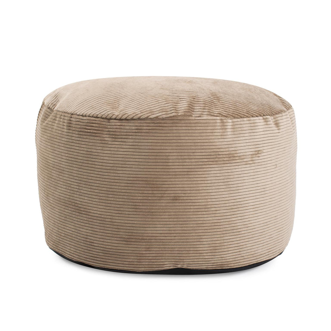 Howard Elliott Collection Short Pouf Pana Sand