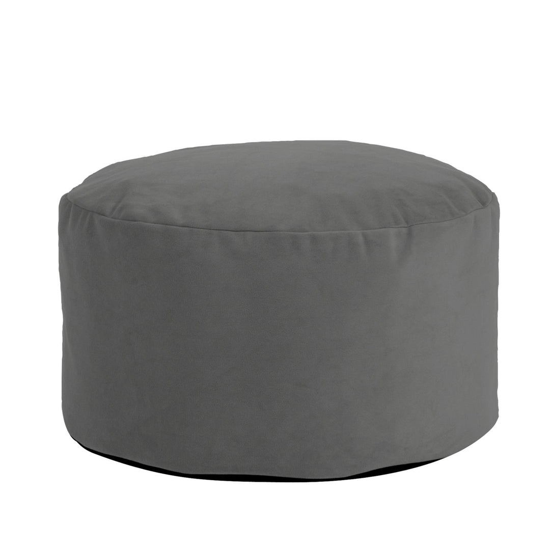 Howard Elliott Collection Foot Pouf Bella Pewter