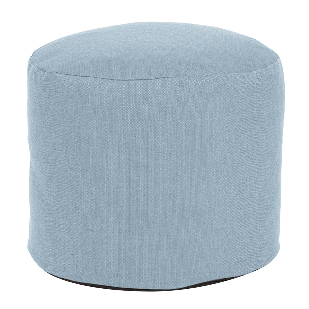 Howard Elliott Collection Tall Pouf Sterling Breeze