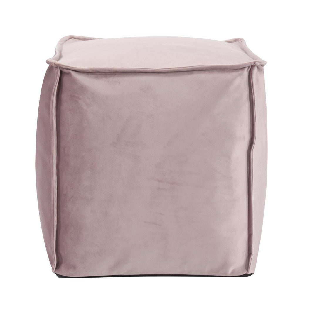 Howard Elliott Collection Square Pouf Bella Rose Ottomans Howard Elliott Collection   