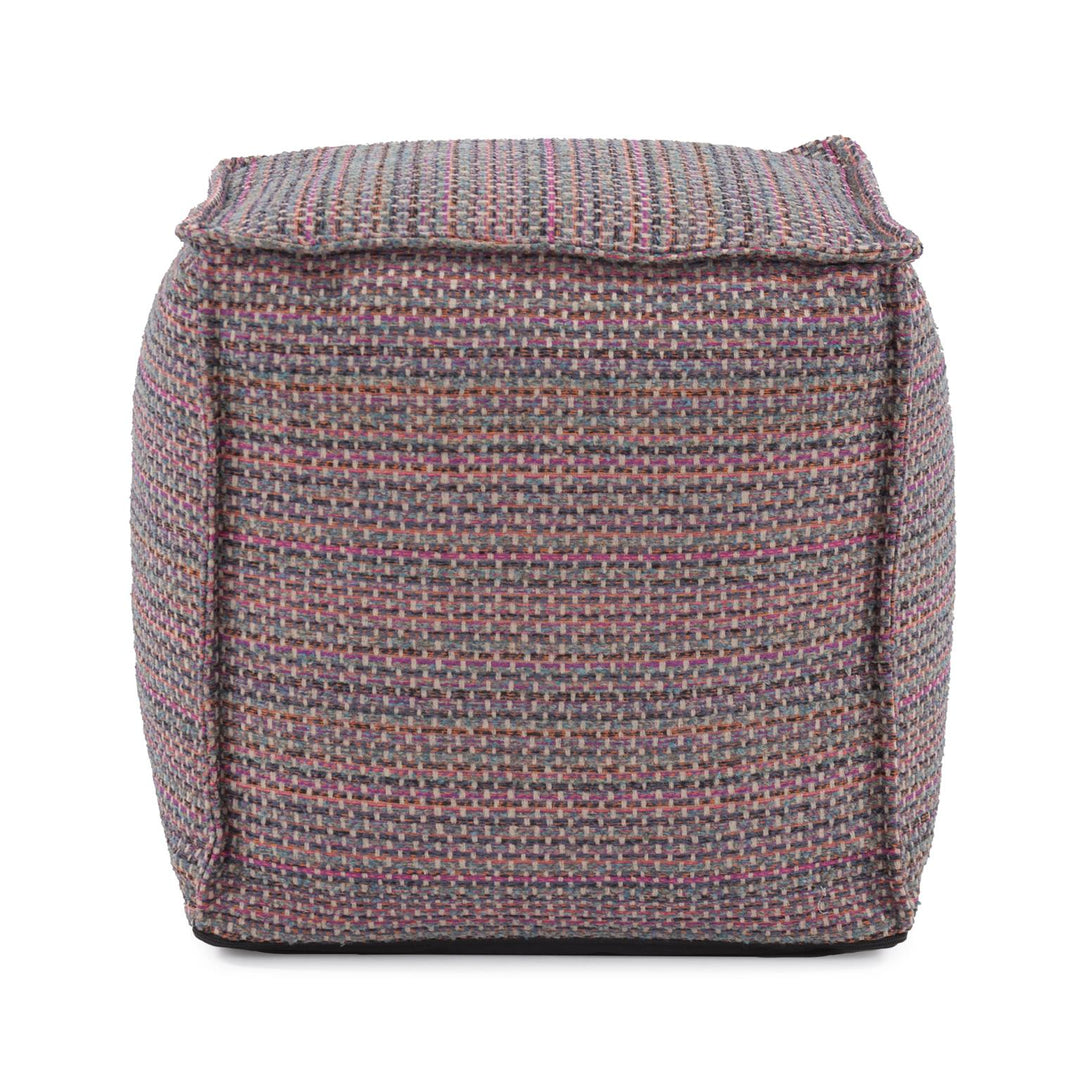 Howard Elliott Collection Square Pouf Alton Berry