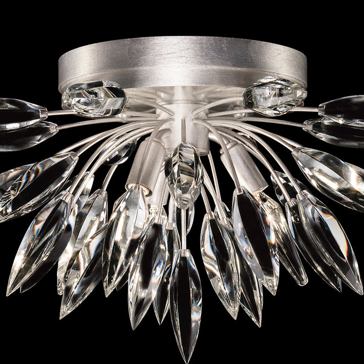 Fine Art Handcrafted Lighting Lily Buds 18.5"W Round Flush Mount (Model 881440)