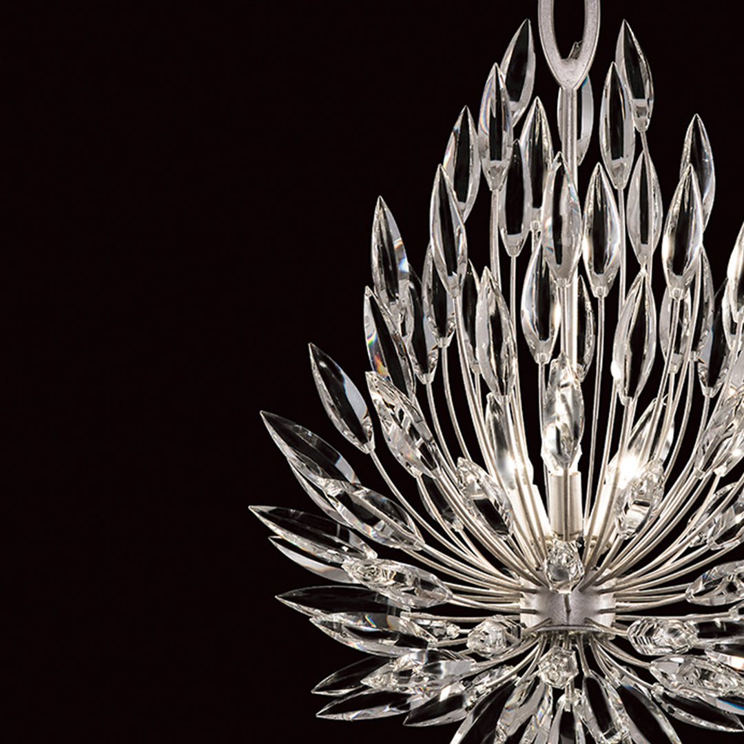 Fine Art Handcrafted Lighting Lily Buds 19"W Round Pendant (Model 881640)