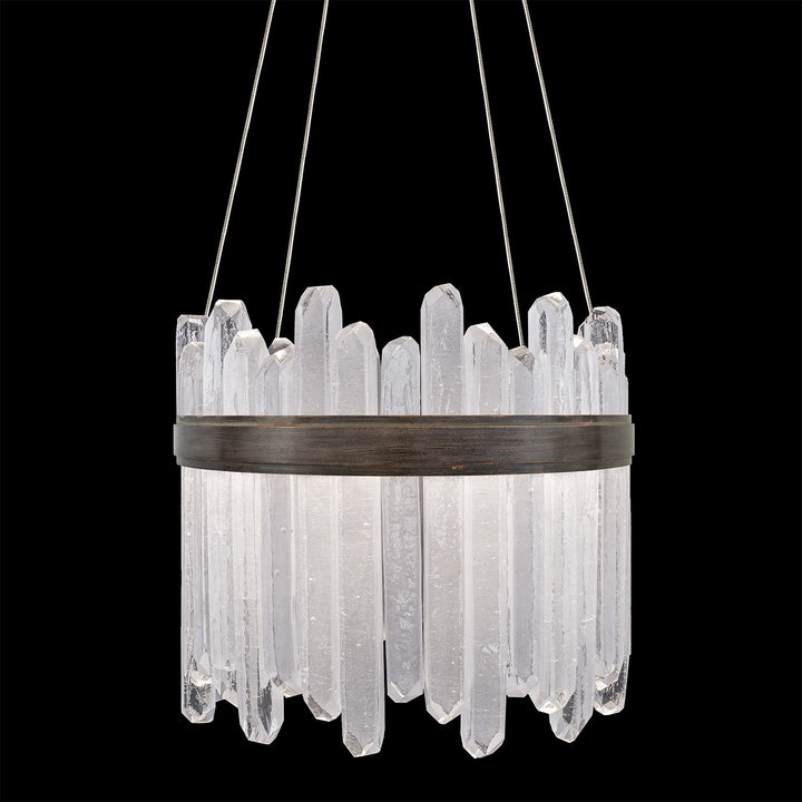 Fine Art Handcrafted Lighting Lior 21"W Round Pendant 882240 (Model 882240)
