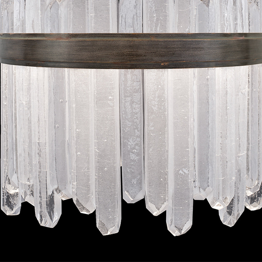 Fine Art Handcrafted Lighting Lior 21"W Round Pendant 882240 (Model 882240)