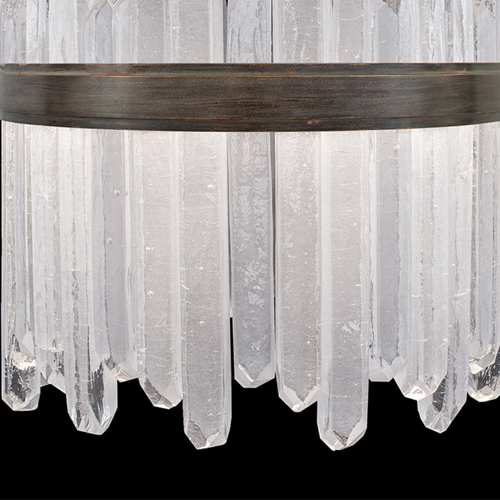 Fine Art Handcrafted Lighting Lior 21"W Round Pendant 882240 (Model 882240)