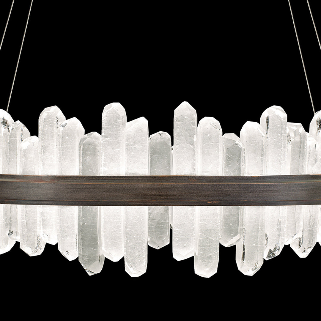 Fine Art Handcrafted Lighting Lior 41"W Round Pendant 882640 (Model 882640)