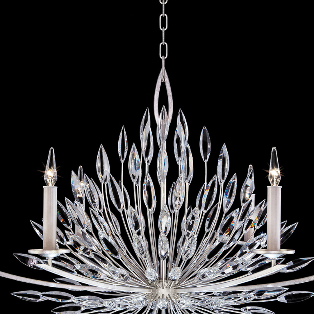 Fine Art Handcrafted Lighting Lily Buds 48"W Oblong Chandelier (Model 883240)