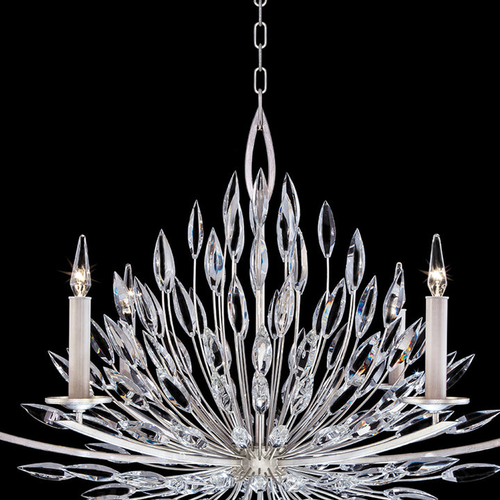 Fine Art Handcrafted Lighting Lily Buds 48"W Oblong Chandelier (Model 883240)