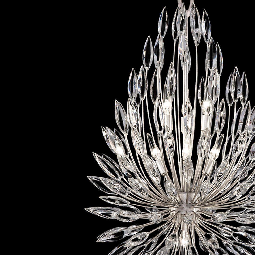 Fine Art Handcrafted Lighting Lily Buds 24"W Round Pendant (Model 883840)
