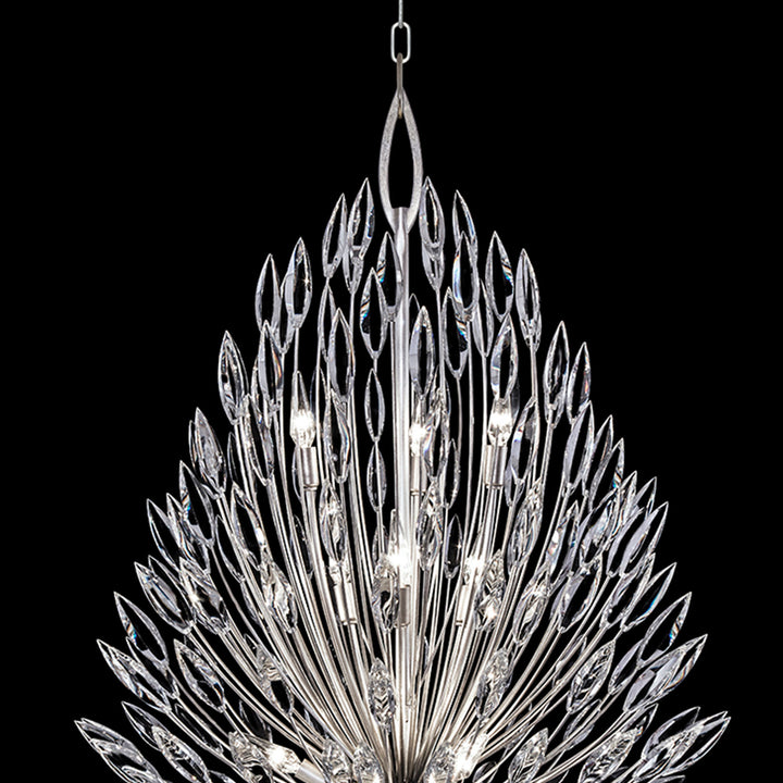 Fine Art Handcrafted Lighting Lily Buds 33.5"W Round Pendant (Model 883940)