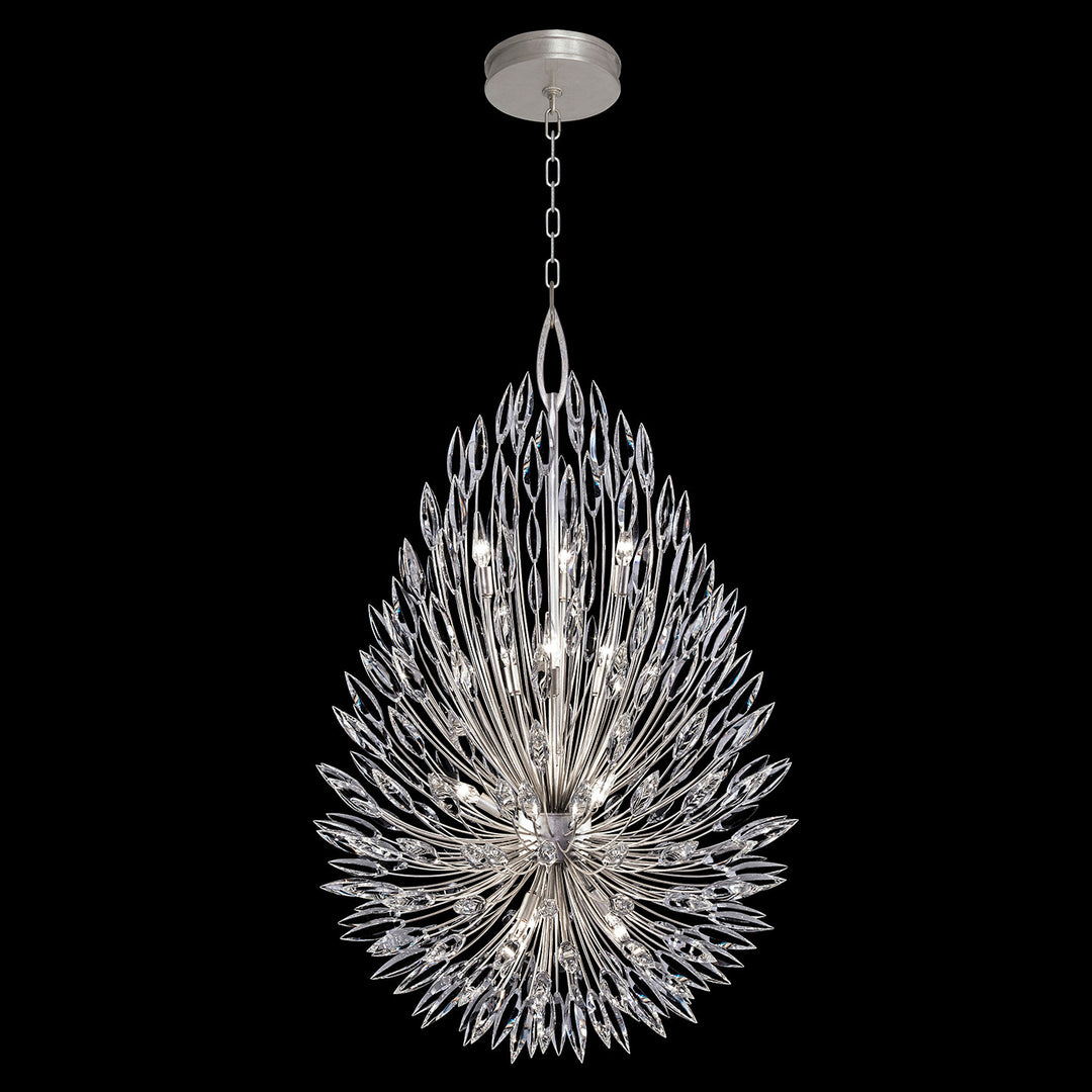 Fine Art Handcrafted Lighting Lily Buds 33.5"W Round Pendant (Model 883940)