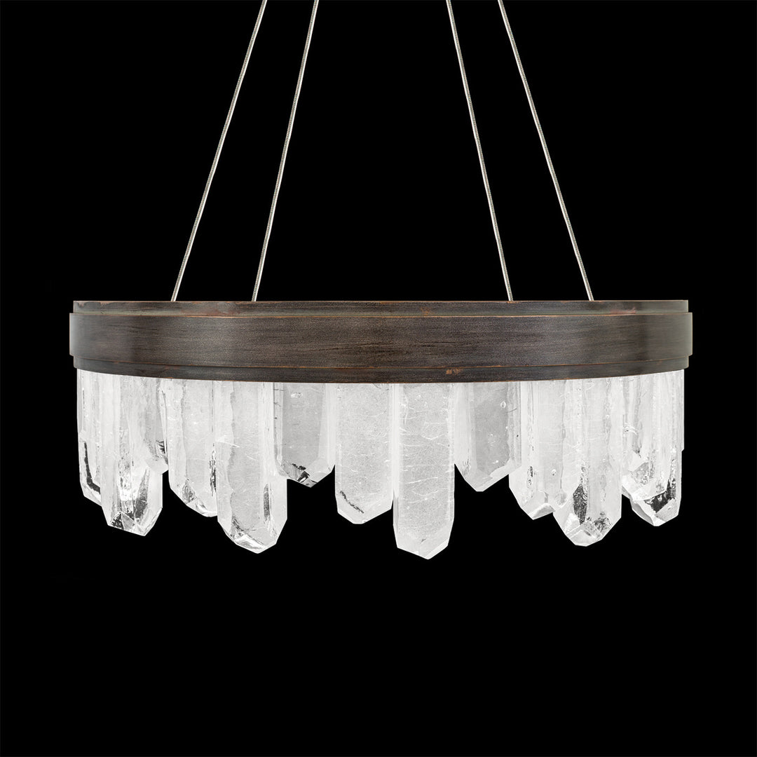 Fine Art Handcrafted Lighting Lior 21"W Round Pendant 888040 (Model 888040)