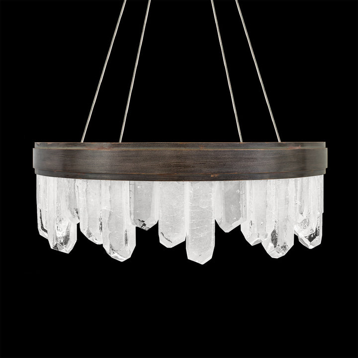 Fine Art Handcrafted Lighting Lior 21"W Round Pendant 888040 (Model 888040)