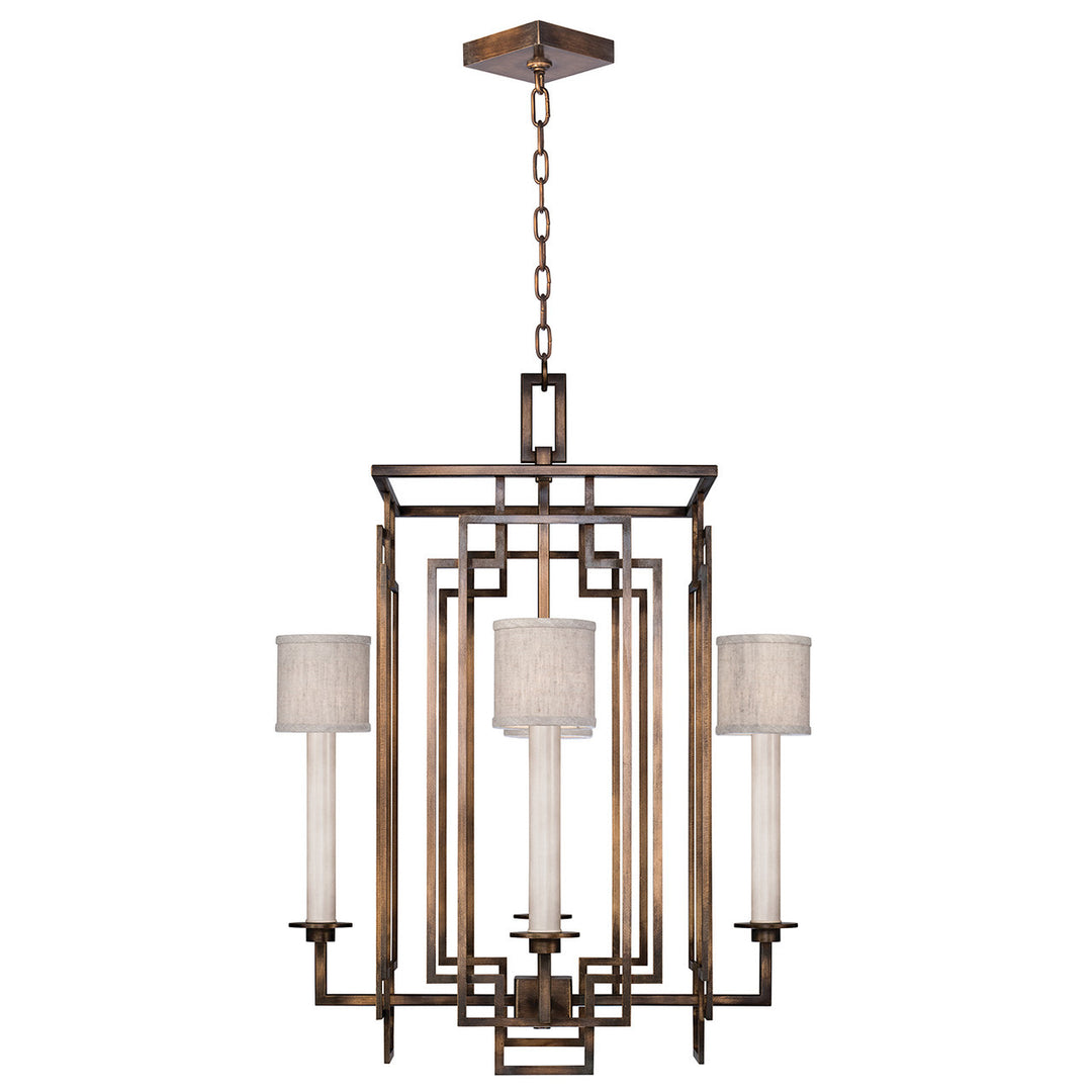 Fine Art Handcrafted Lighting Cienfuegos 24"W Square Chandelier (Model 889040-1)