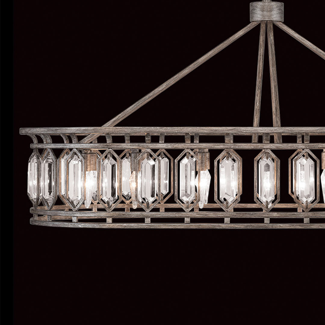 Fine Art Handcrafted Lighting Westminster 52"W Oblong Pendant (Model 889940)