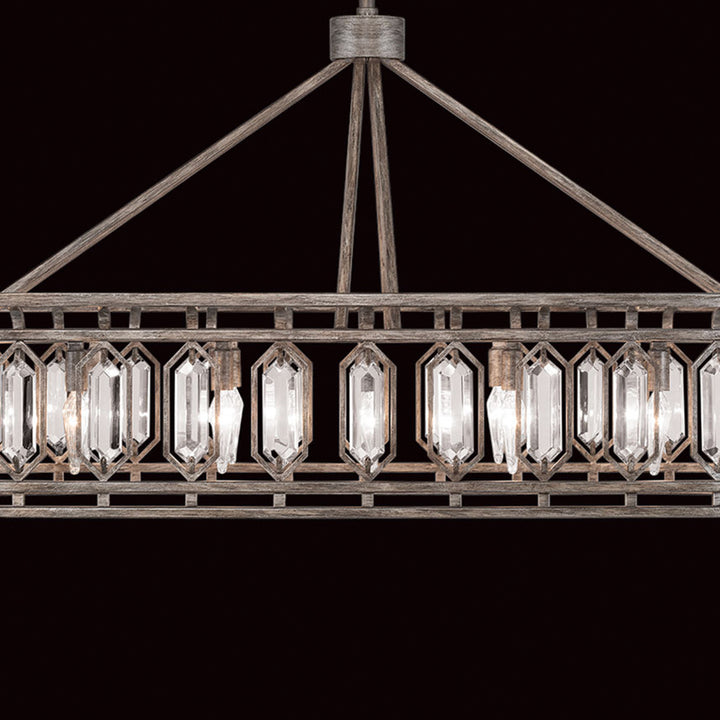 Fine Art Handcrafted Lighting Westminster 52"W Oblong Pendant (Model 889940)
