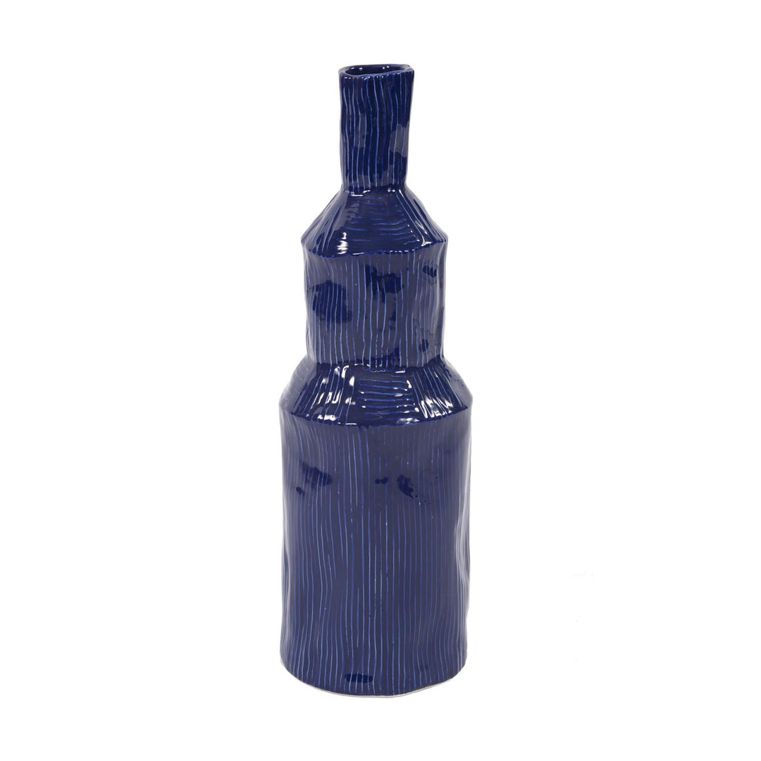 Howard Elliott Collection Lipari Three-Tiered Free Formed Bottle