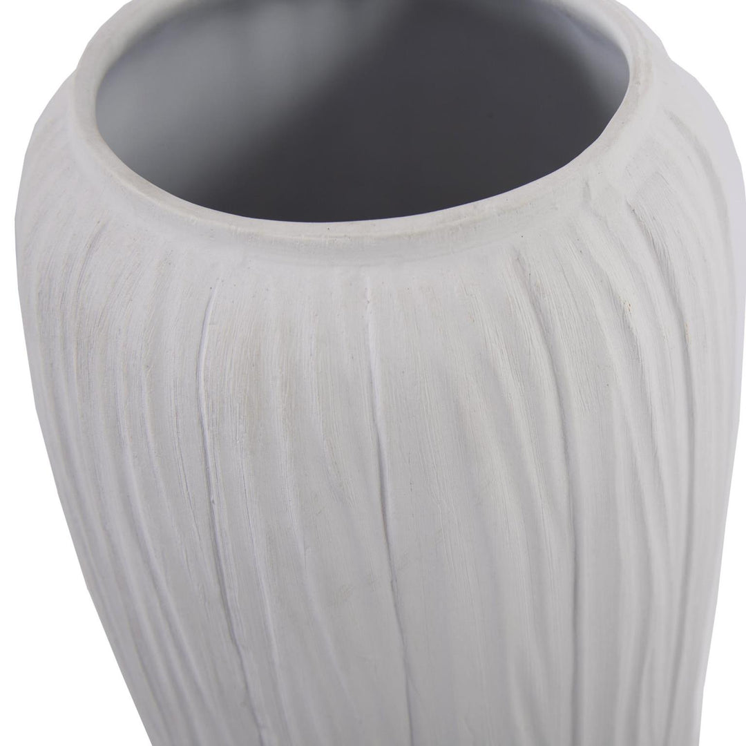 Howard Elliott Collection Reimann Extra Large White Vase