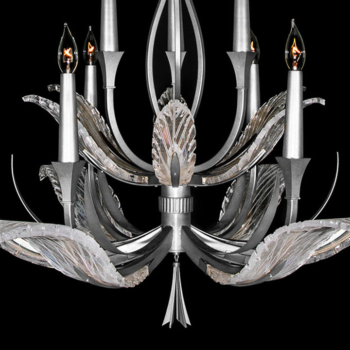 Fine Art Handcrafted Lighting Plume 45"W Round Chandelier (Model 893640)