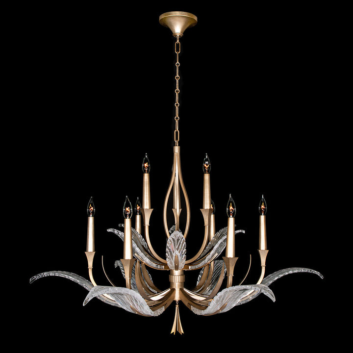 Fine Art Lamps Plume 45" Round Chandelier Chandeliers Fine Art Handcrafted Lighting   