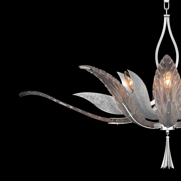Fine Art Handcrafted Lighting Plume 40"W Oblong Pendant (Model 893740)