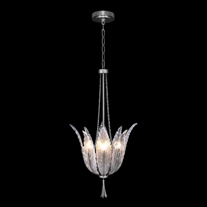 Fine Art Handcrafted Lighting Plume 17.5"W Round Pendant (Model 893940)