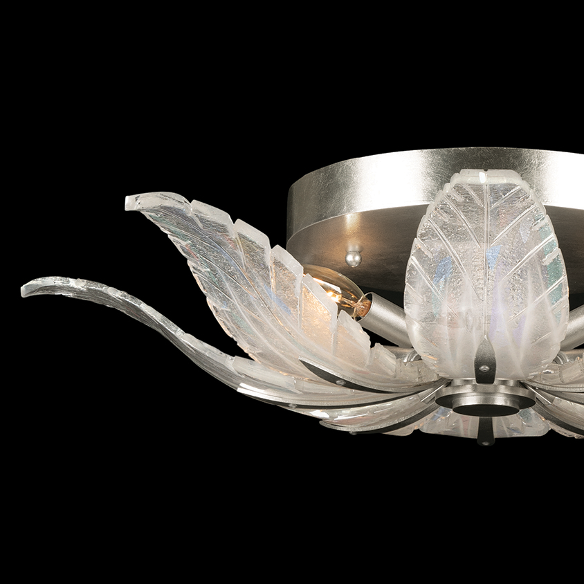 Fine Art Handcrafted Lighting Plume 28"W Round Flush Mount (Model 894140)