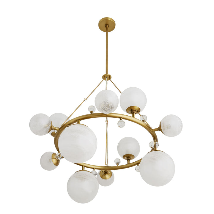 Arteriors 89447 Troon Round Chandelier frame detail